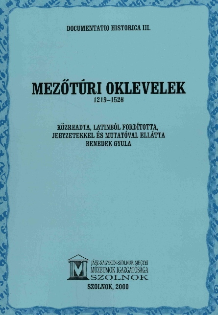 Mezőtúri oklevelek